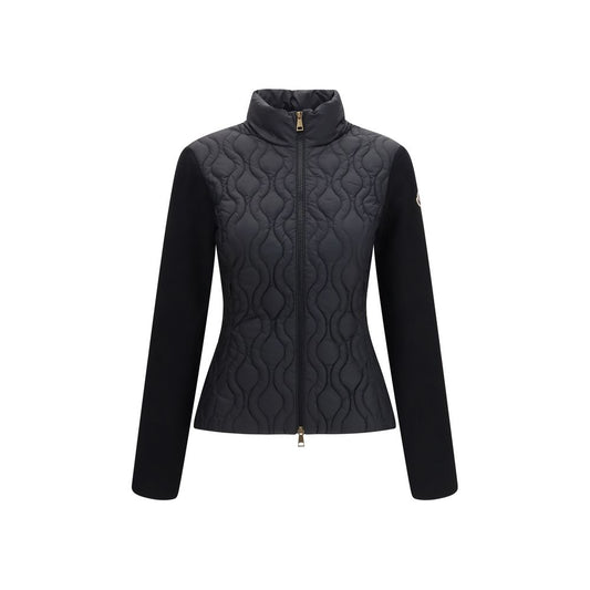 Black Cotton Shell Jacket