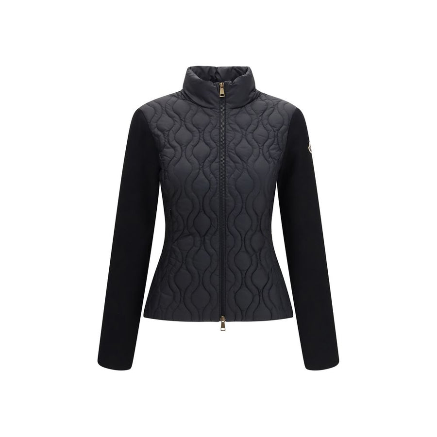Black Cotton Shell Jacket