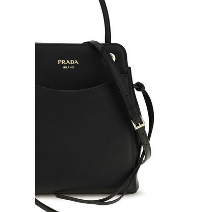 Black Calf Leather Bos Taurus Shoulder Bag