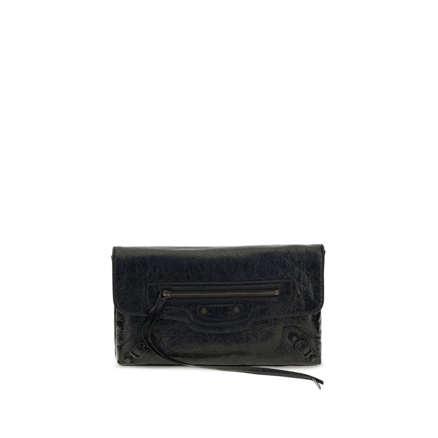 Black Lamb Ovis Aries Clutch Bag