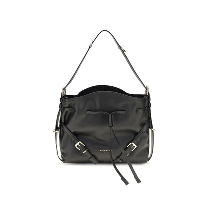 Black Calf Leather Bos Taurus Backet Bag