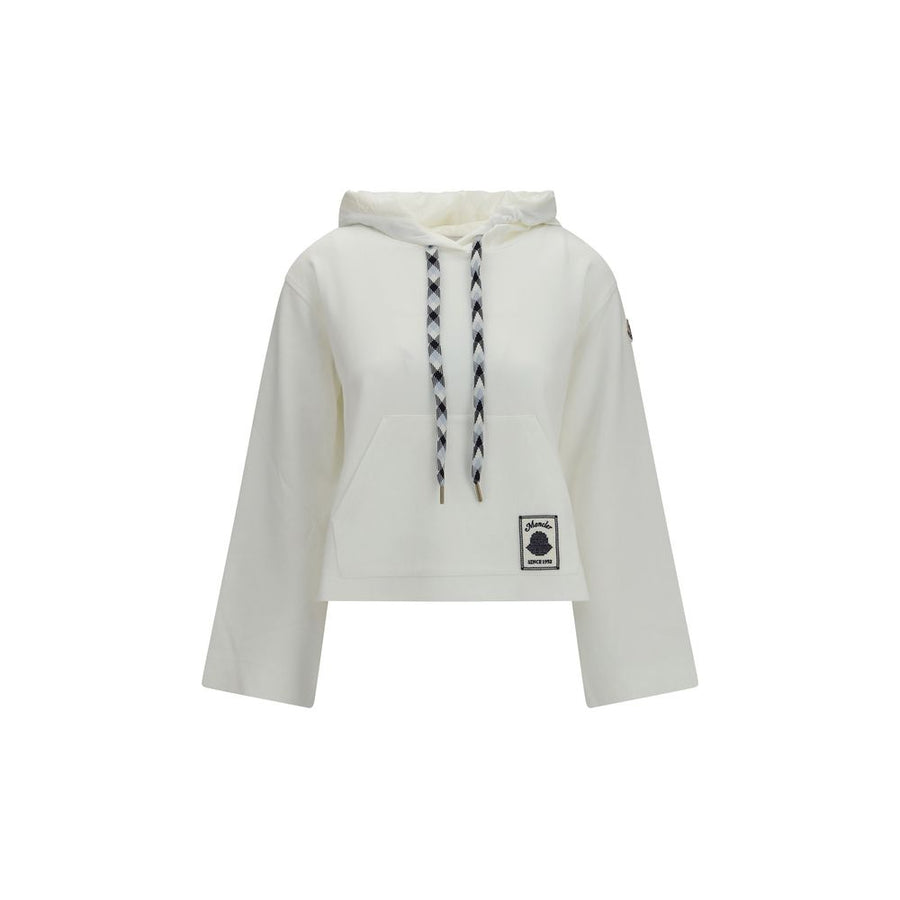 White Cotton Sweatshirt