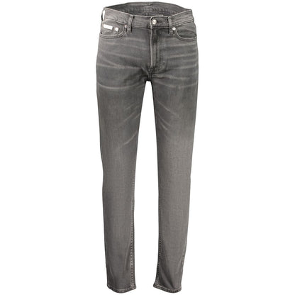Black Cotton Men's Jeans