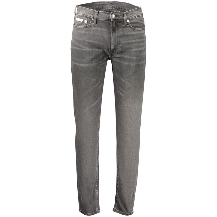 Black Cotton Men's Jeans