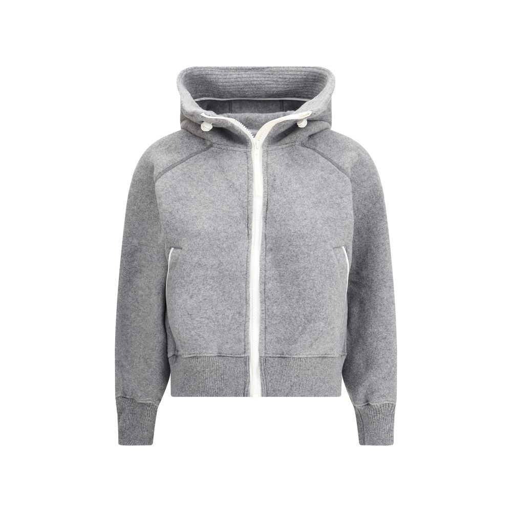 Gray Wool Oves Aries Bomber