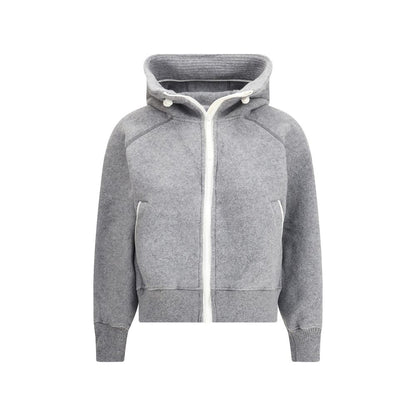 Gray Wool Oves Aries Bomber