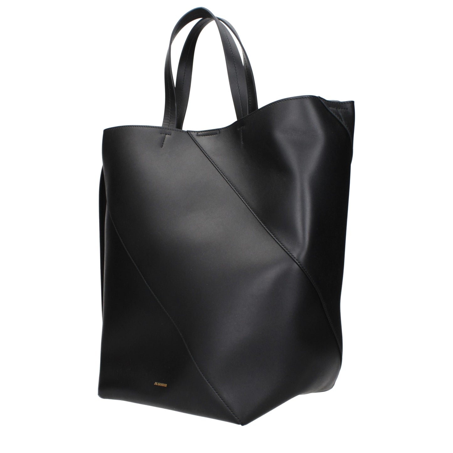 Black Leather Crossbody Bag