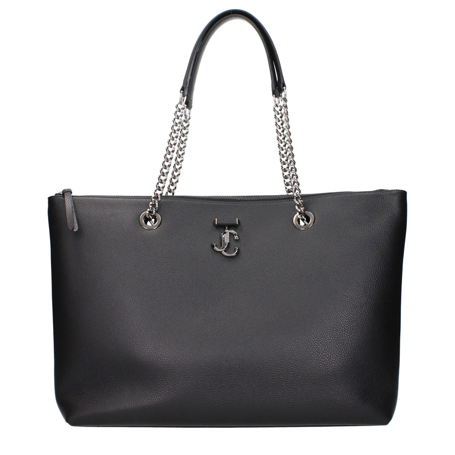 Black Leather Shoulder Bag