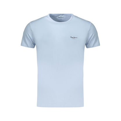 Azzurro Cotton Mens T-Shirt