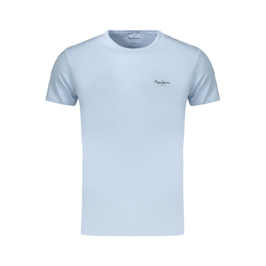 Azzurro Cotton Mens T-Shirt