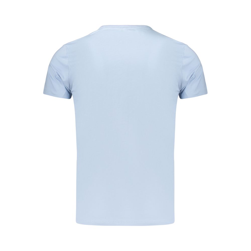 Azzurro Cotton Mens T-Shirt