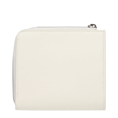 White Leather Wallet