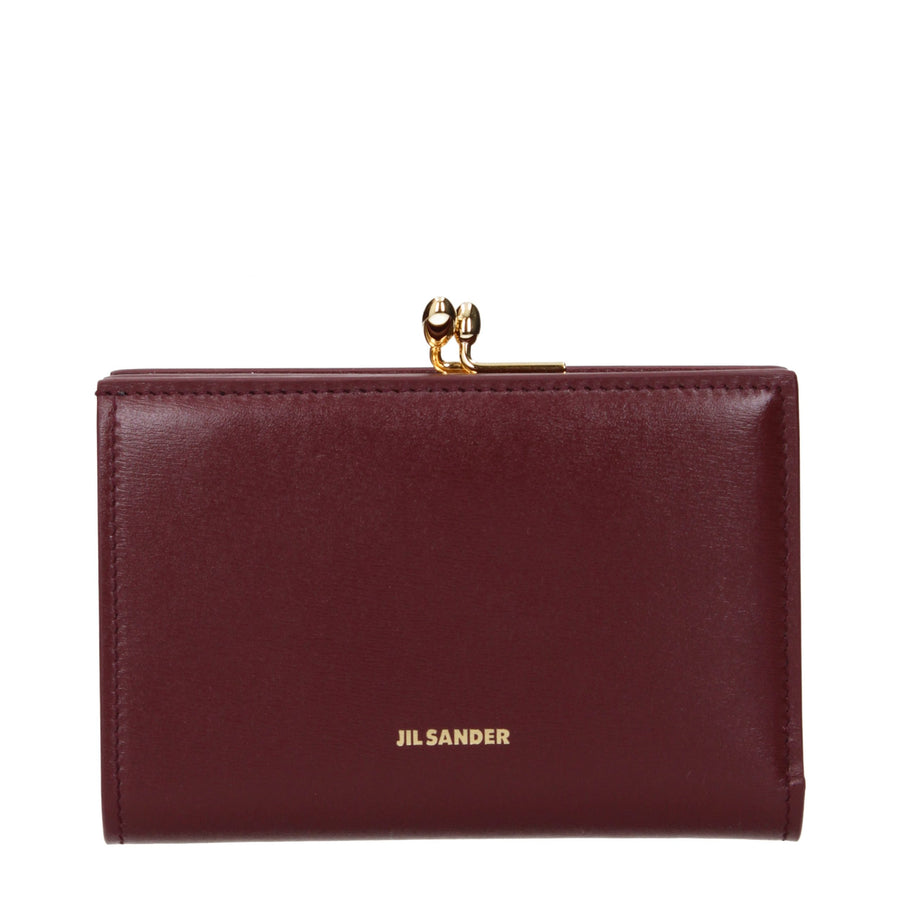 Red Leather Wallet