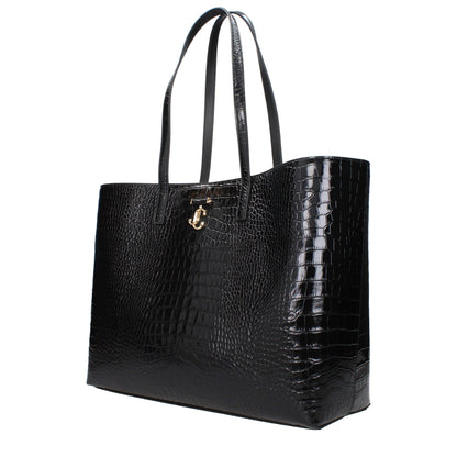 Black Leather Shoulder Bag
