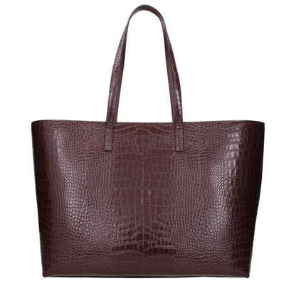 Red Leather Shoulder Bag