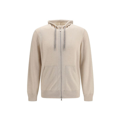 Beige Cashmere Sweatshirt