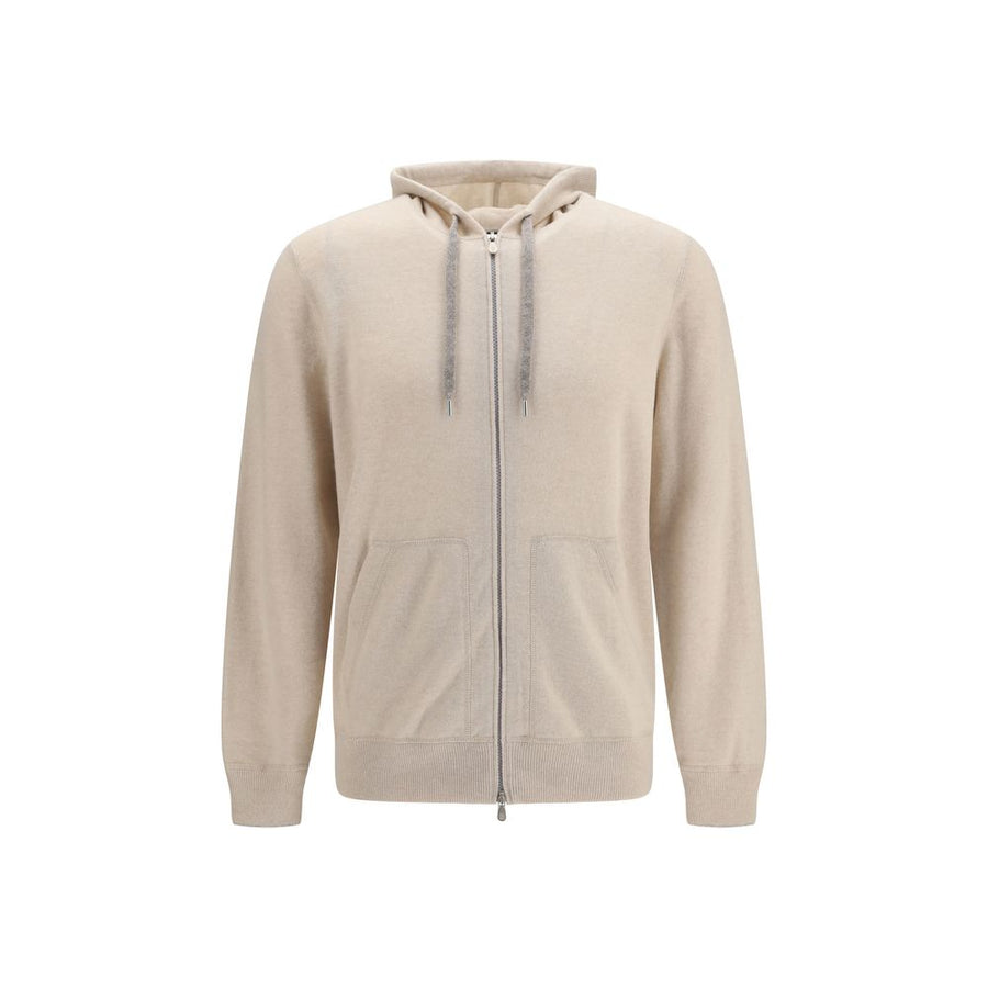 Beige Cashmere Sweatshirt