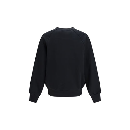 Black Polyester Sweatshirt