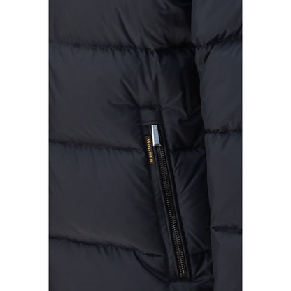 Blue Polyamide Full-Length Jacket
