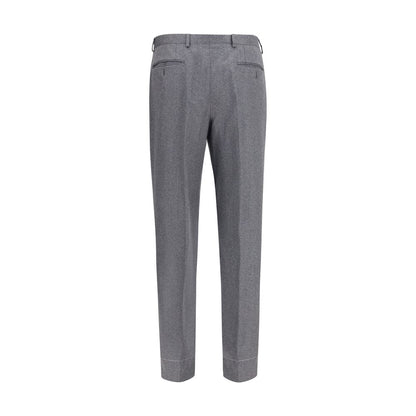 Gray Wool Oves Aries Casual Pants