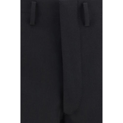 Black Wool Oves Aries Dress Pants