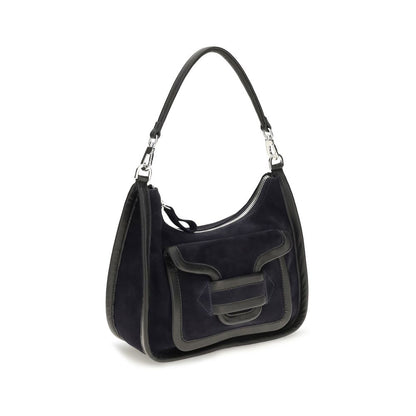 Black Calf Leather Bos Taurus Shoulder Bag