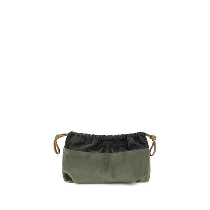 Bicolor Calf Leather Bos Taurus Clutch Bag
