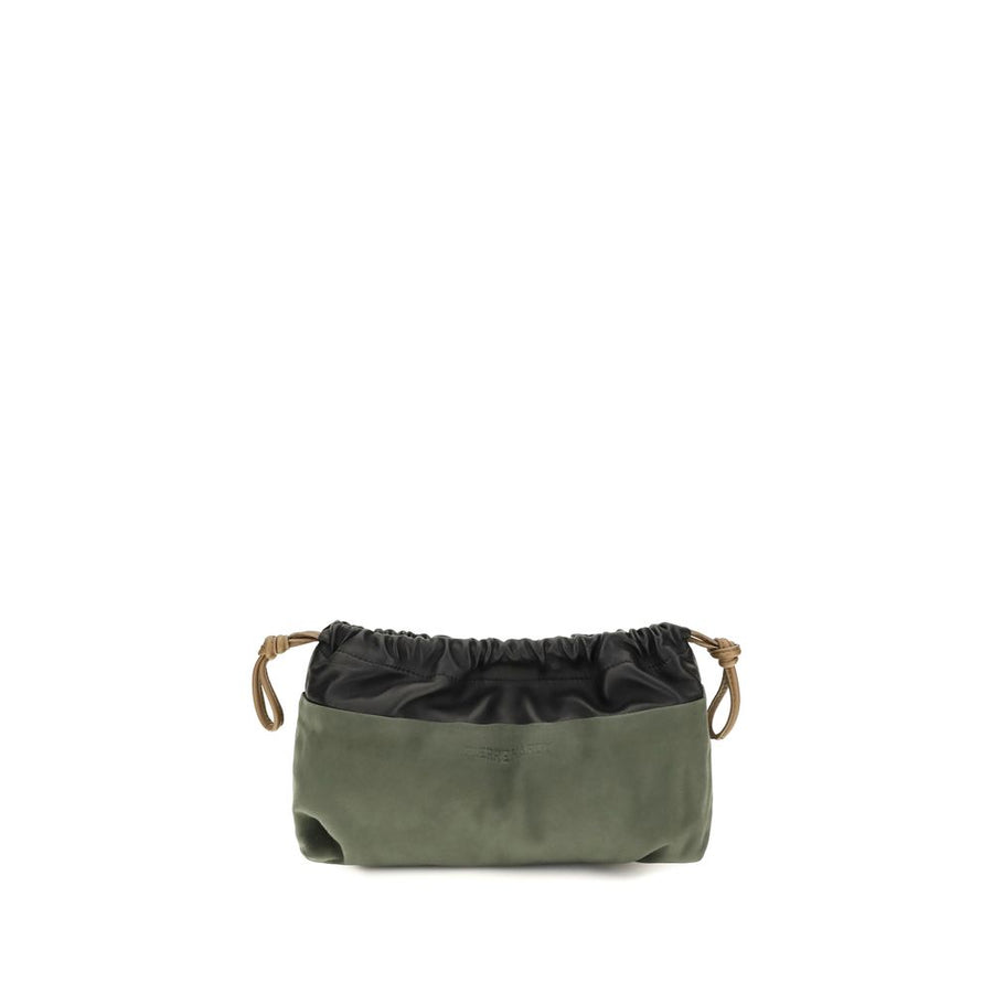 Bicolor Calf Leather Bos Taurus Clutch Bag