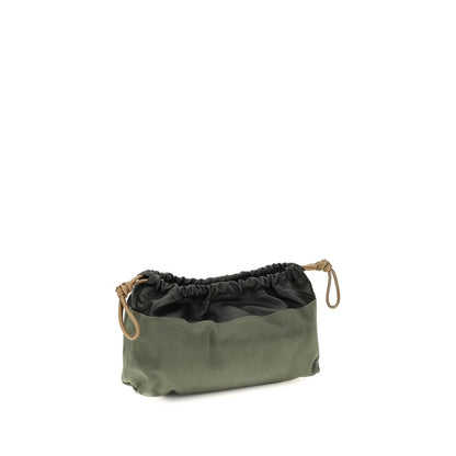 Bicolor Calf Leather Bos Taurus Clutch Bag