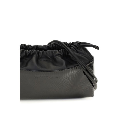 Black Calf Leather Bos Taurus Clutch Bag