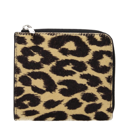 Beige Horsehair Wallet