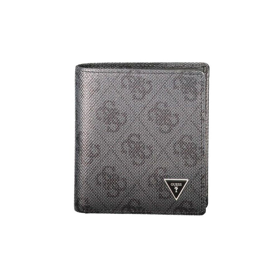 Black Leather Men's Wallet