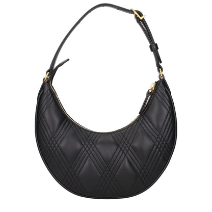 Black Leather Shoulder Bag