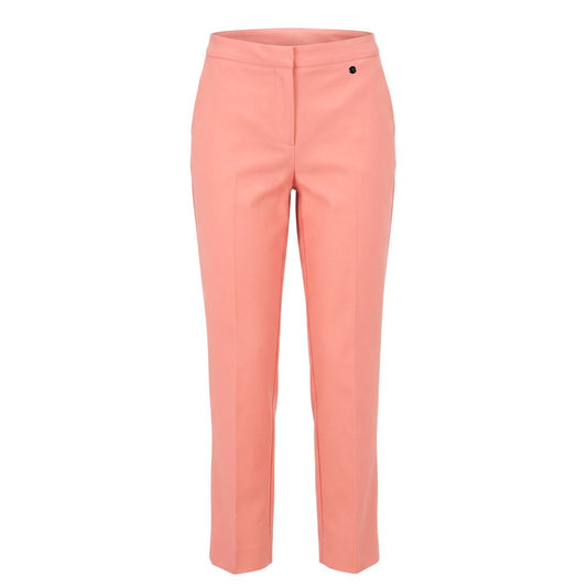 Pink Cotton Women's Pant