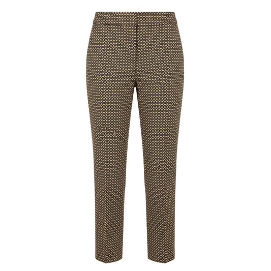 Black Polyester Women Pant