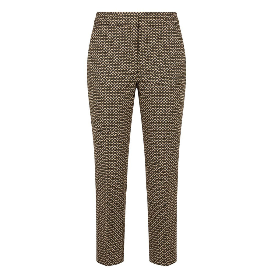 Black Polyester Women Pant
