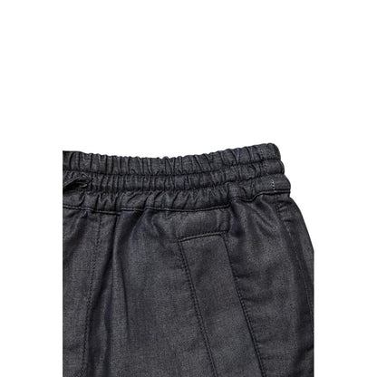 Blue Cotton Women's Pant