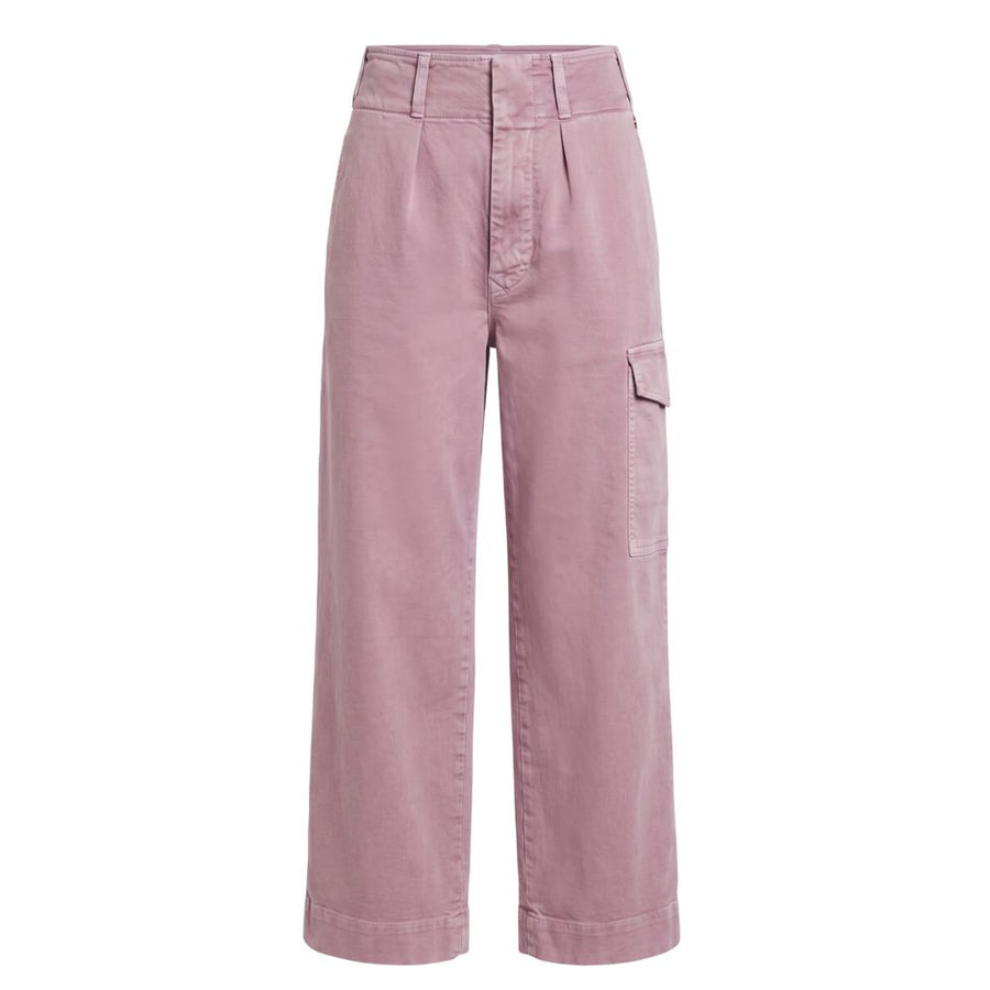 Purple Cotton Women Pants