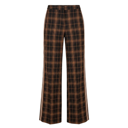 Black Polyester Women Pant
