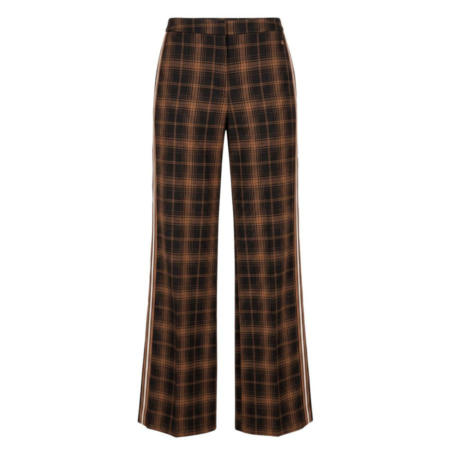 Black Polyester Women Pant
