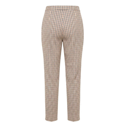 White Cotton Womens Pants