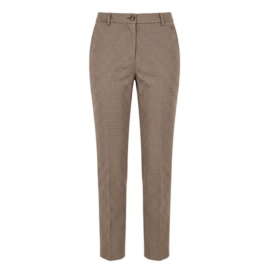 Brown Polyester Women Clothing