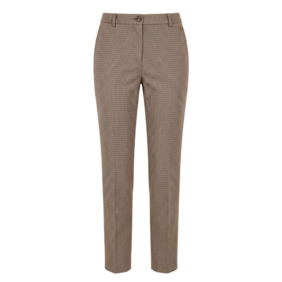 Brown Polyester Women Clothing