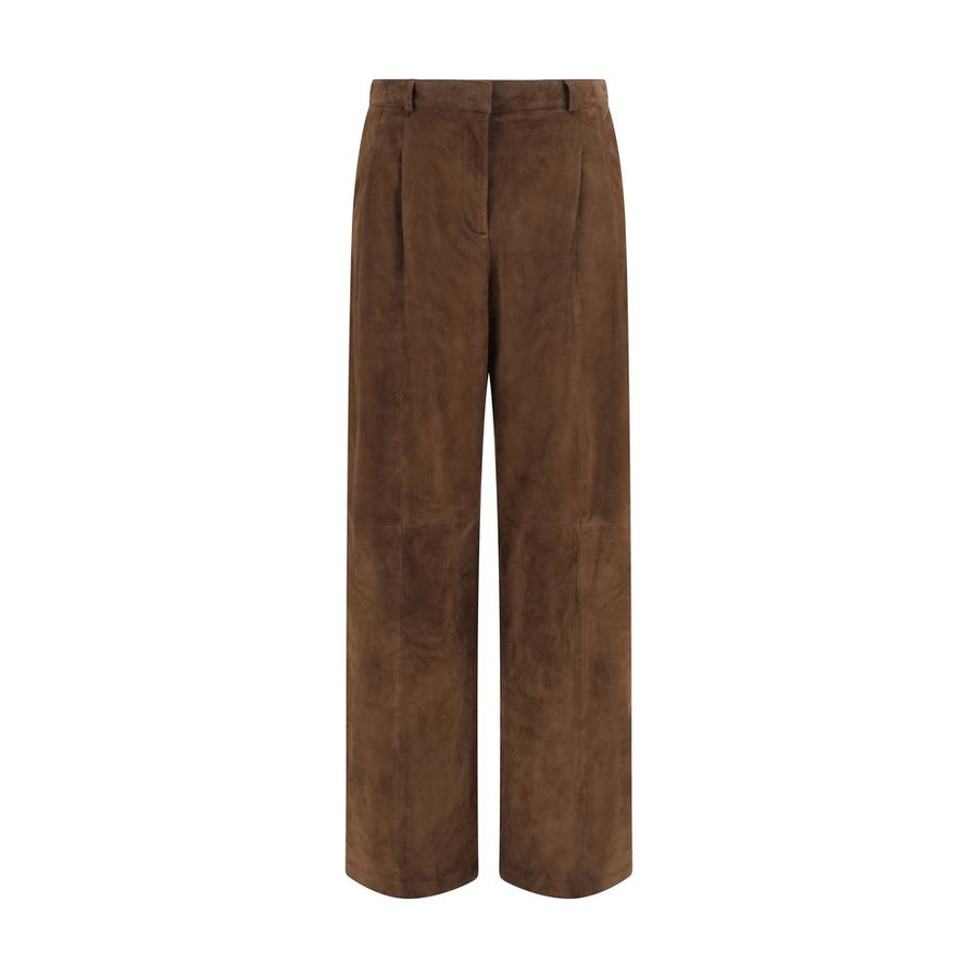 Brown Leather Pants