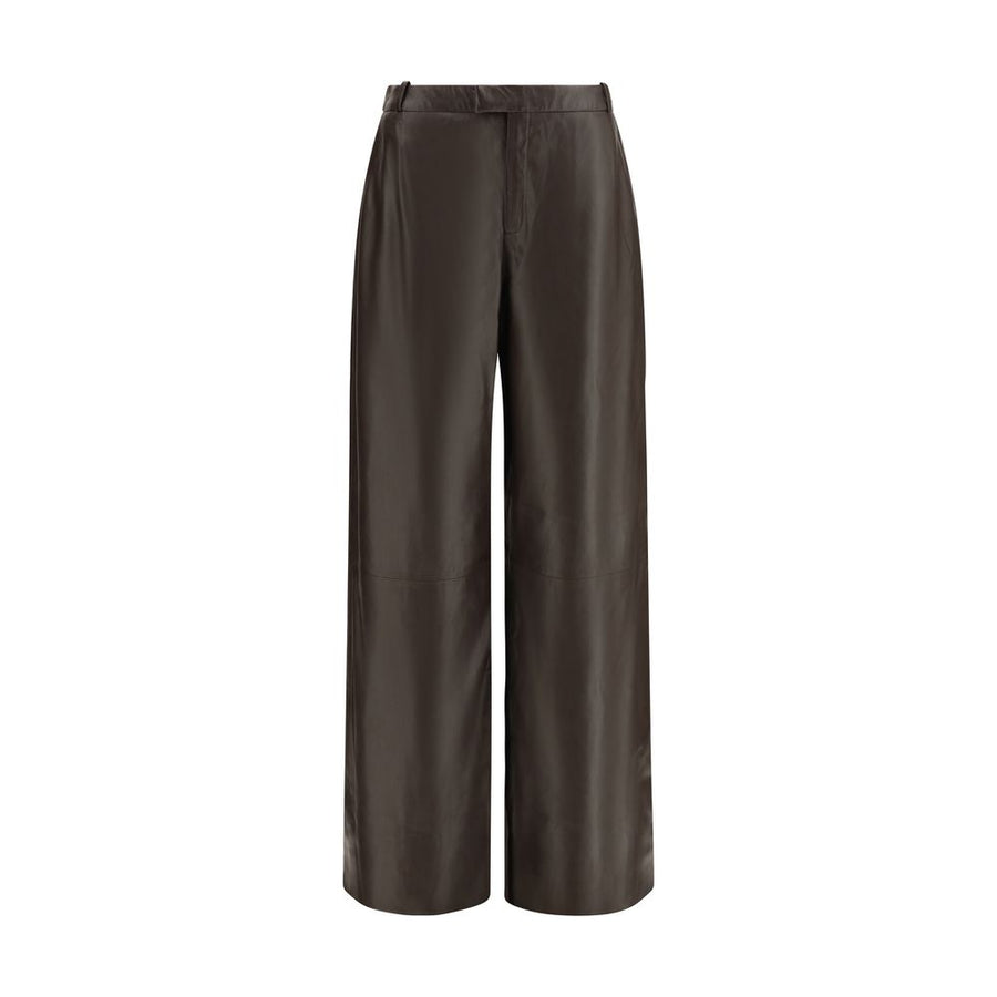 Brown Leather Pants