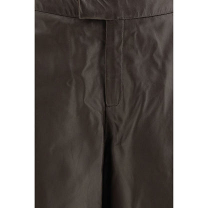 Brown Leather Pants