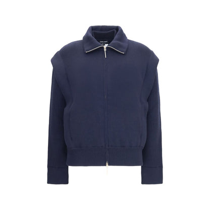 Blue Wool Oves Aries Bomber