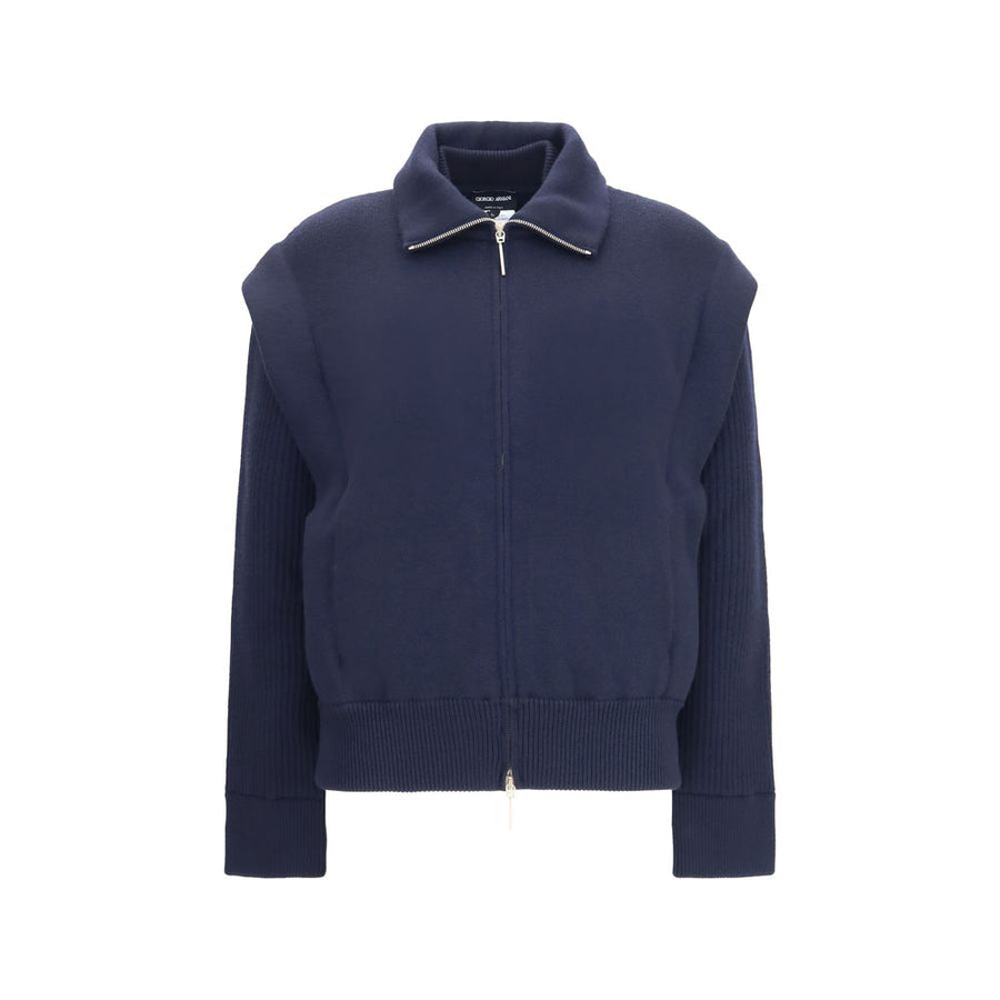 Blue Wool Oves Aries Bomber