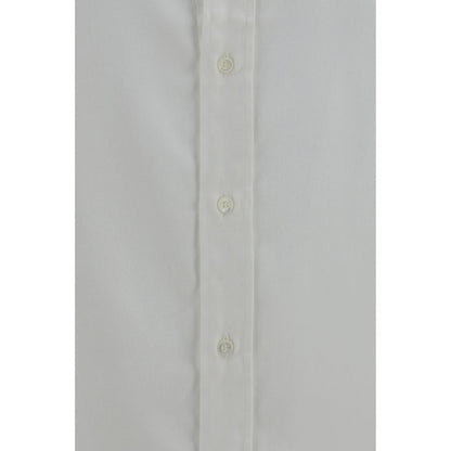 White Cotton Dress Shirt