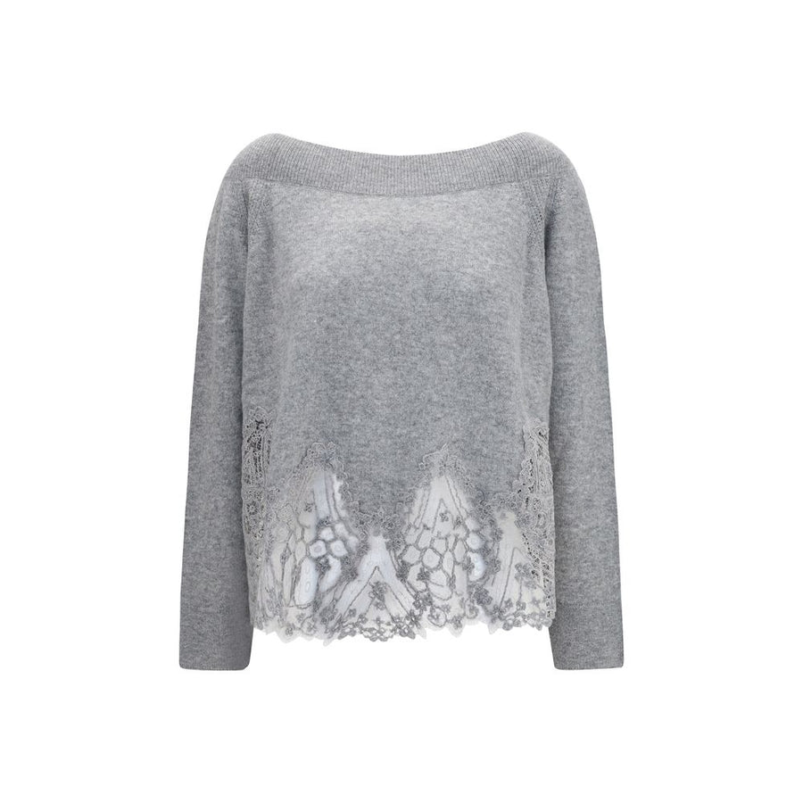 Gray Cashmere Sweater